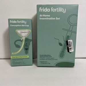2pk Frida Fertility At-Home Insemination Set And Collection + Conception Aid Cup